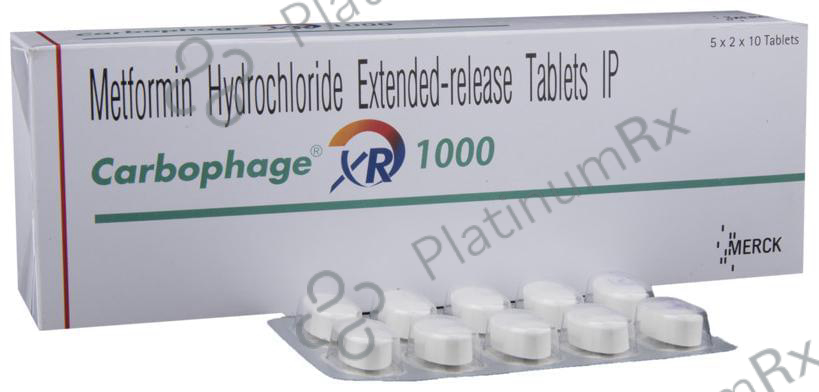 Carbophage XR 1000mg Tablet 10s