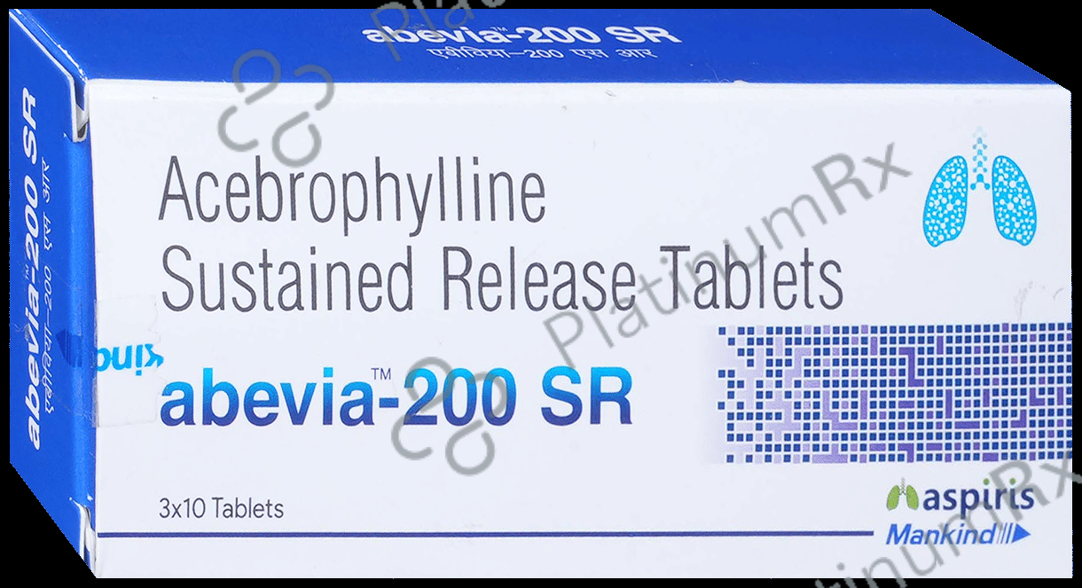 Abevia SR 200mg Tablet 10s