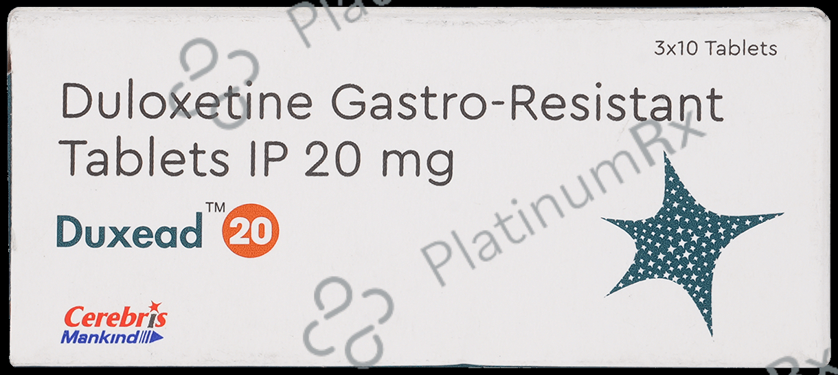 Duxead 20mg Tablet 10s