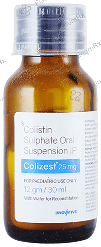 Colizest 25mg Oral Suspension