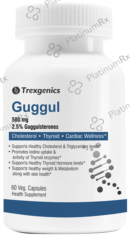 Trexgenics Guggul 500mg Veg. Capsules