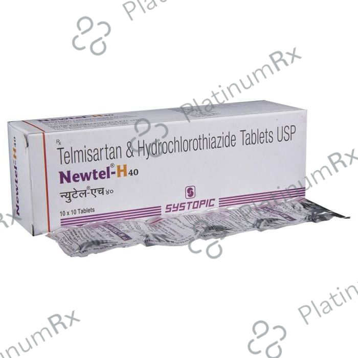 Newtel H 40/12.5mg Tablet 10s