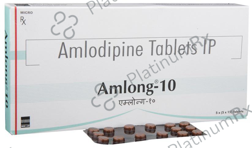 Amlong 10mg Tablet 15s