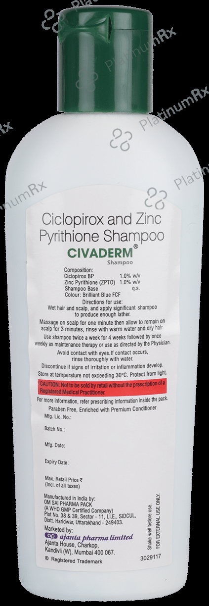 Civaderm Shampoo 100ml
