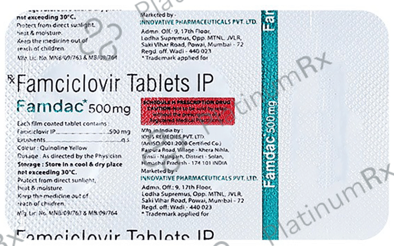 Famdac 500mg Tablet