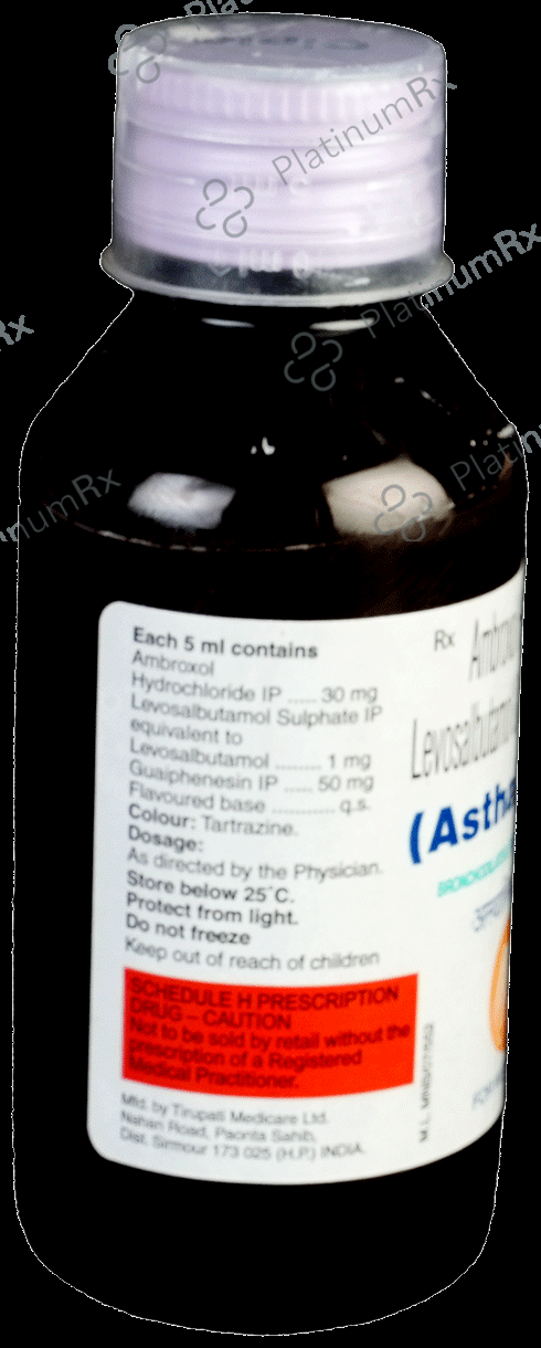 Asthalin AX Syrup 100ml