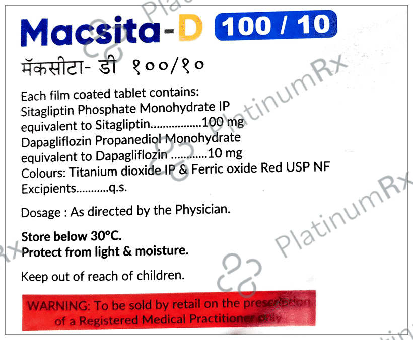 Macsita-D 100/10 Tablet