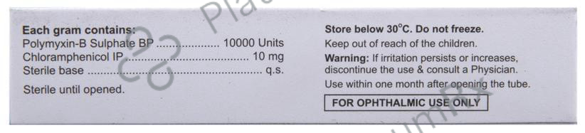 Ocupol 10mg/10000IU Eye Ointment 5gm