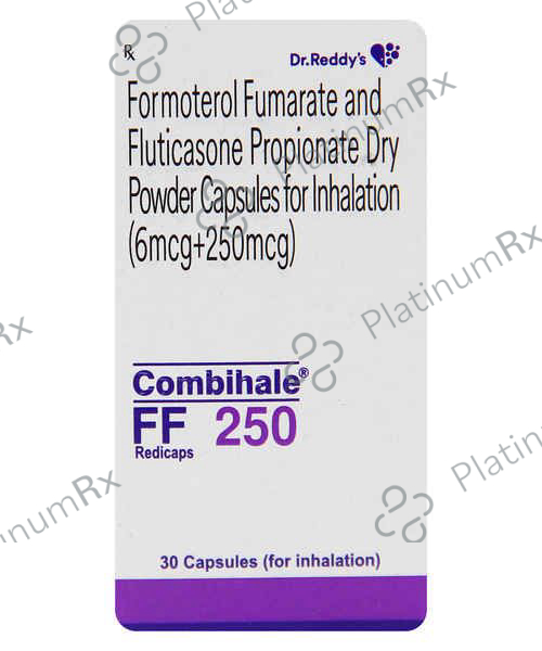 Combihale FF 250/6mcg Redicaps 30s