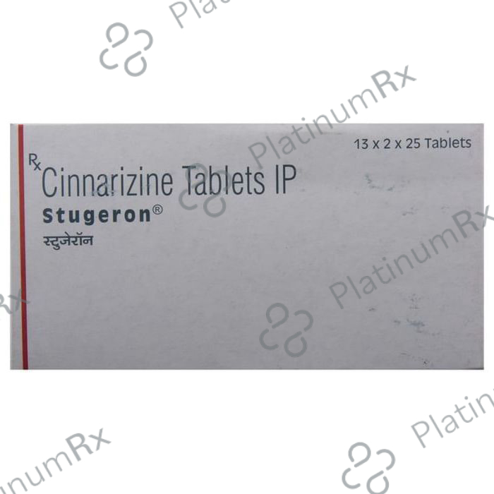 Stugeron 25mg Tablet 25s