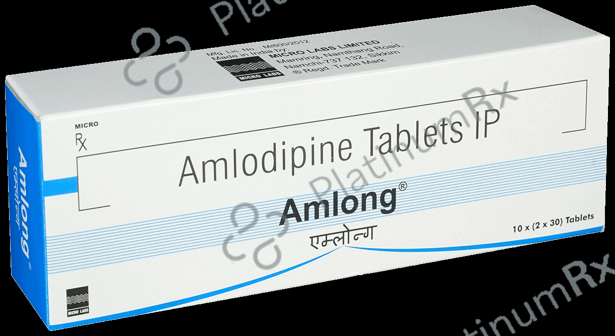 Amlong 100mg Tablet 30s