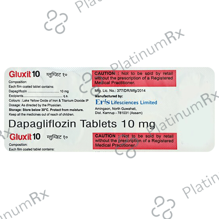 Gluxit 10mg Tablet 10s