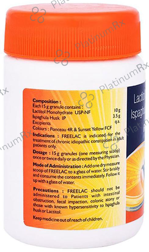 Freelac Granules Orange Lemon