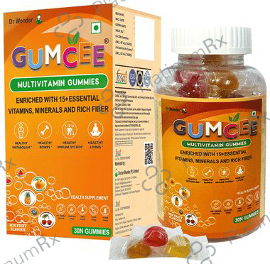 Gumcee Multivitamin Gummies Mix Fruit