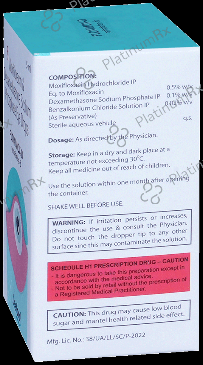Floximox D Eye Drop 5ml