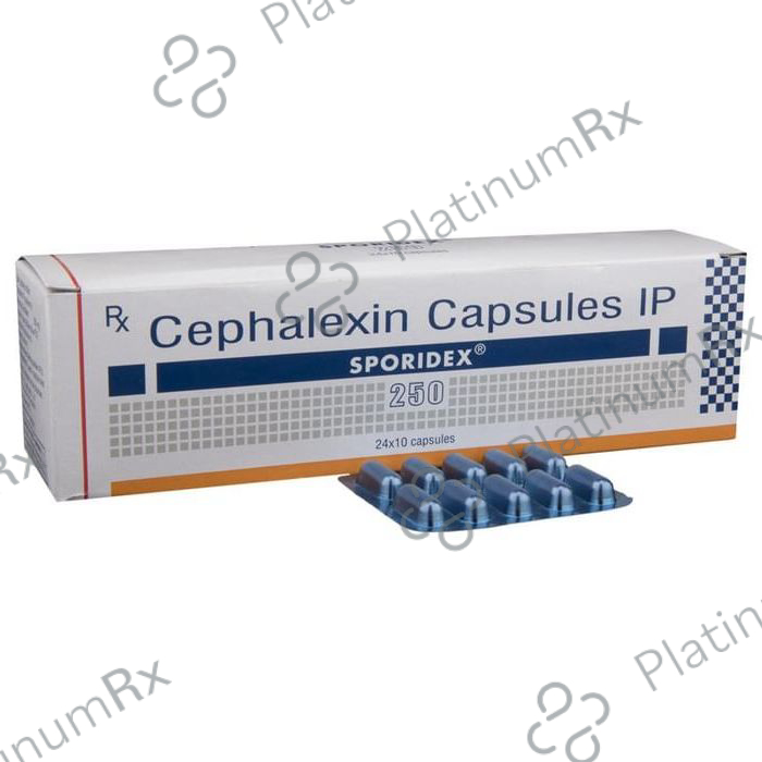 Sporidex 250mg Capsule 10s