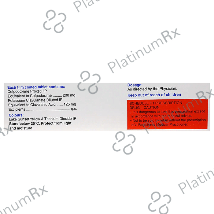 Cefoprox CV 325 Tablet