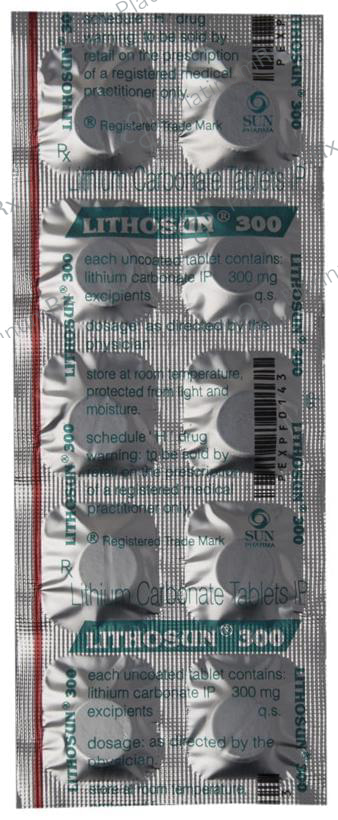 Lithosun 300mg Tablet 10s