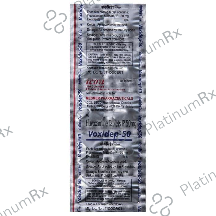 Voxidep 50mg Tablet 10s