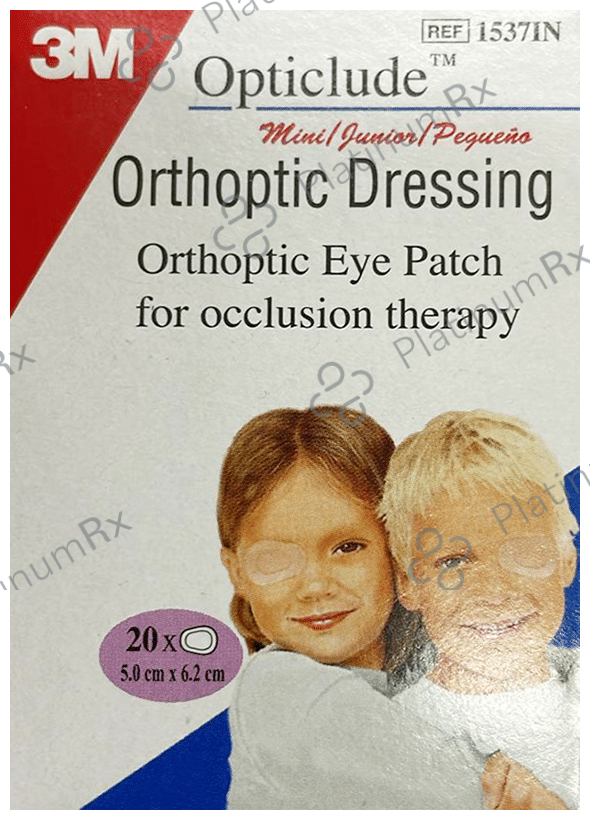 3M Opticlude Orthoptic Eye Patch Junior