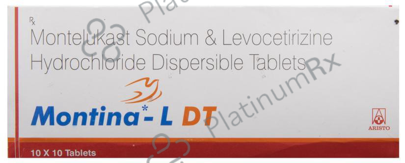 Montina L DT 2.5/4mg Tablet 10s