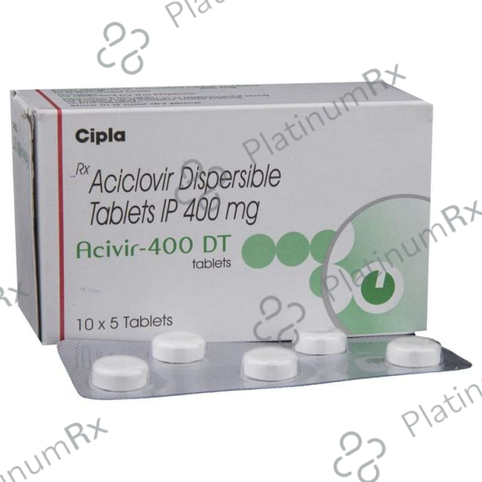 Acivir 400 DT Tablet