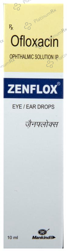 Zenflox 0.3% Eye/Ear Drop 10ml