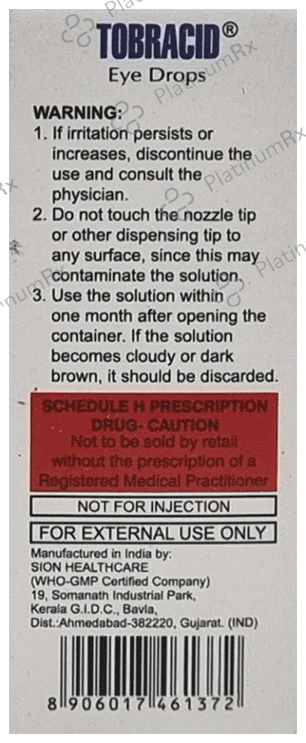 Tobracid 0.3% Eye Drop 5ml