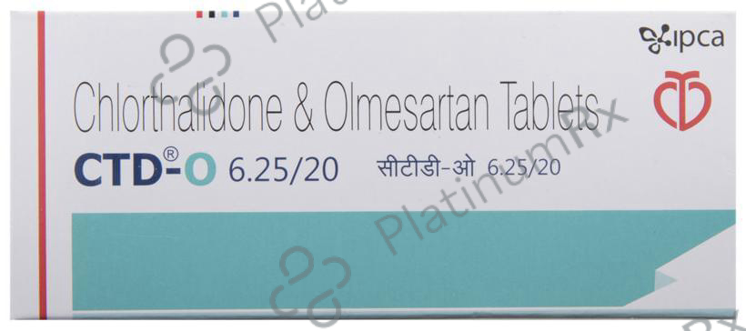 CTD O 6.25/20mg Tablet 10s
