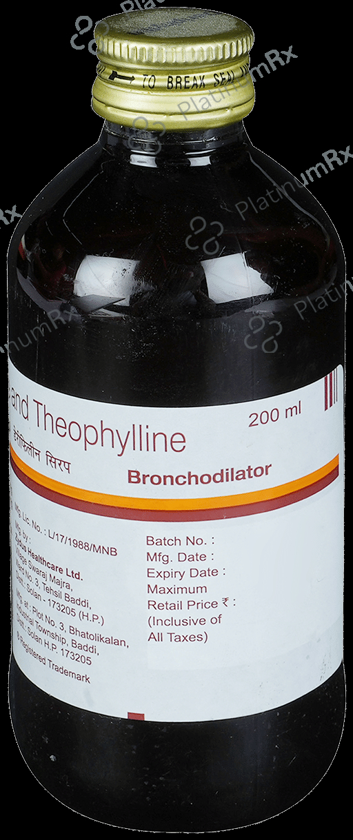 Deriphyllin 46.5/12.73mg Syrup 200ml