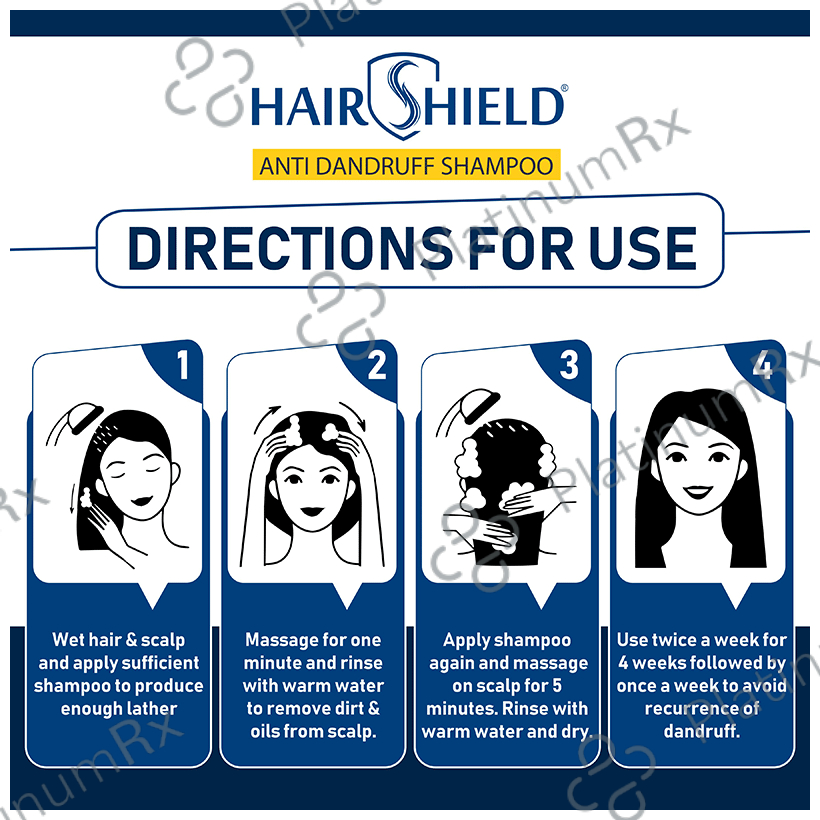 Hair Shield Anti Dandruff Shampoo 30ml