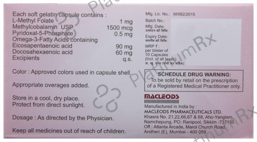 Sensifol Soft Gelatin Capsule 10 capsules