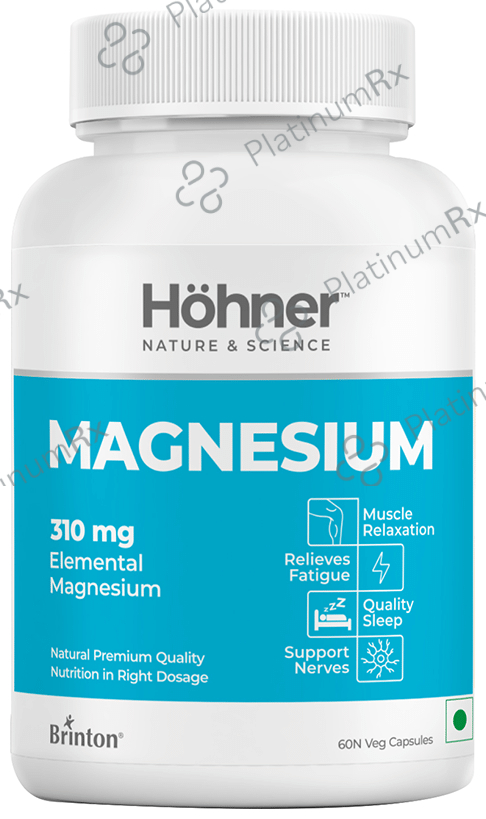 Hohner Magnesium 310mg Veg Capsule