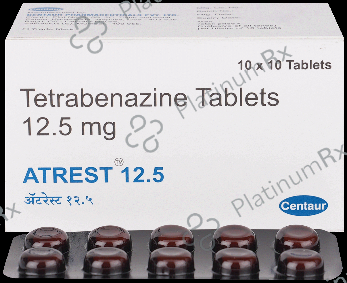 Atrest 12.5mg Tablet 10s