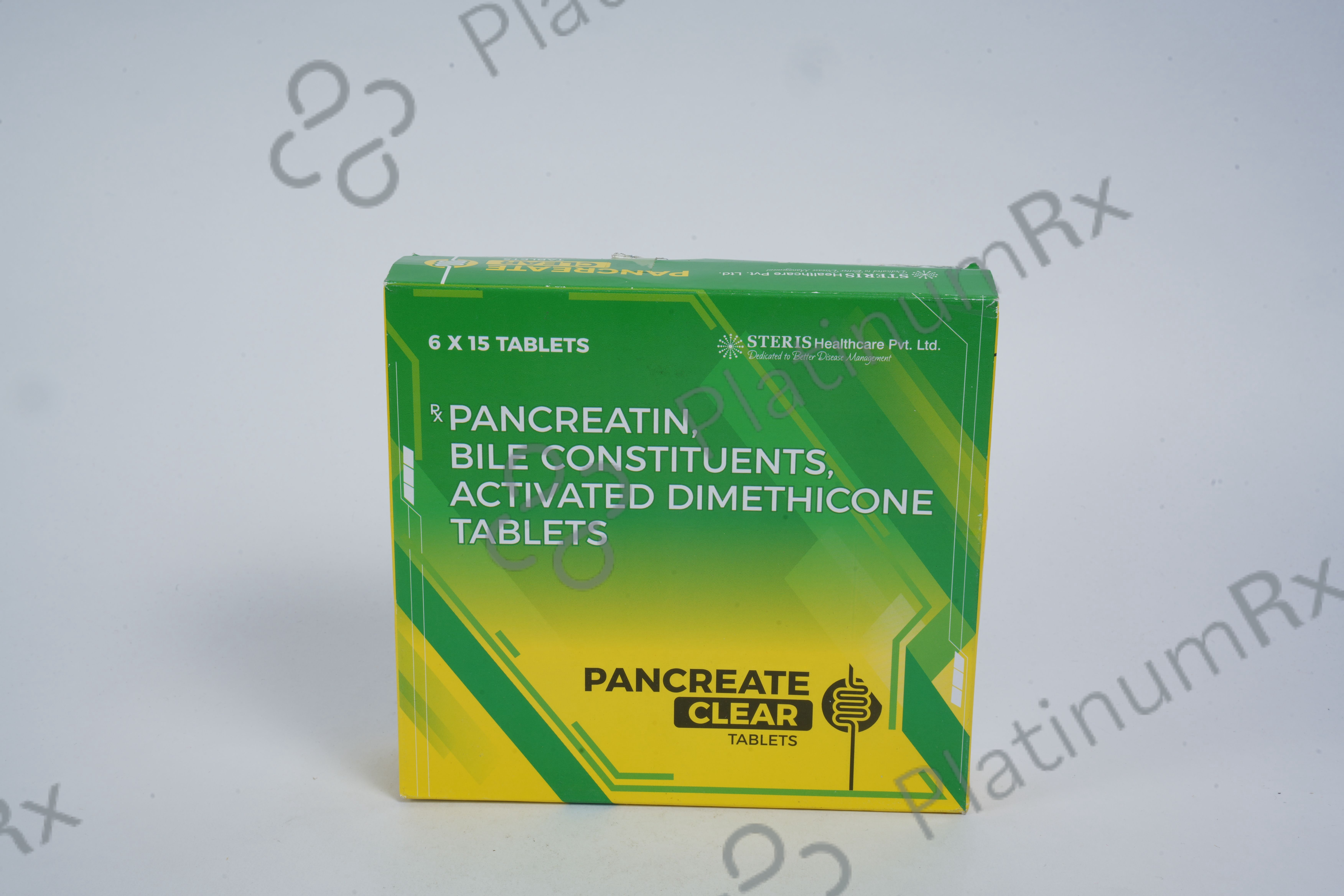 Pancreate Clear 192/25/40mg Tablet 15s