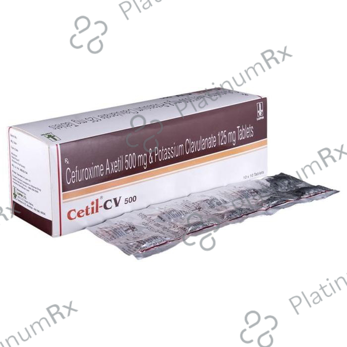 Cetil CV 500/125mg Tablet 10s