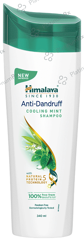 Himalaya Anti-Dandruff with Natural 5 Protein Technology Shampoo Cooling Mint