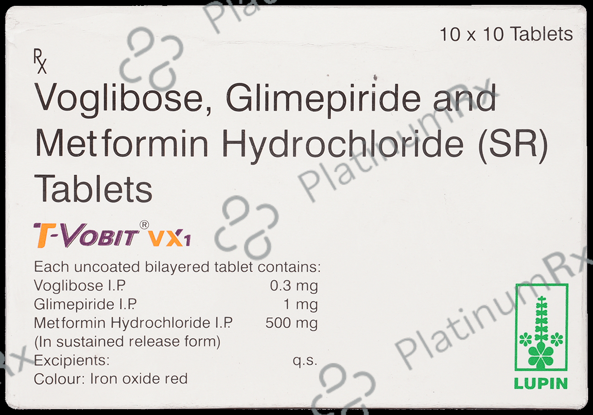 T Vobit VX1 1/500/0.3mg Tablet SR 10s