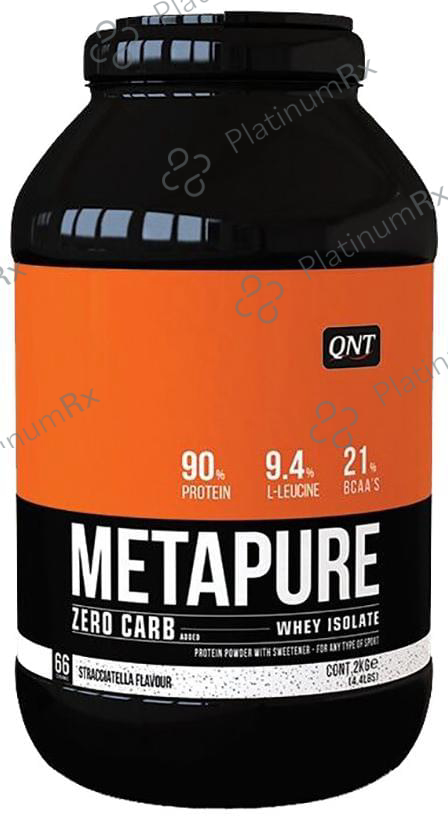 QNT Metapure Whey Isolate Zero Carb Powder Stracciatella