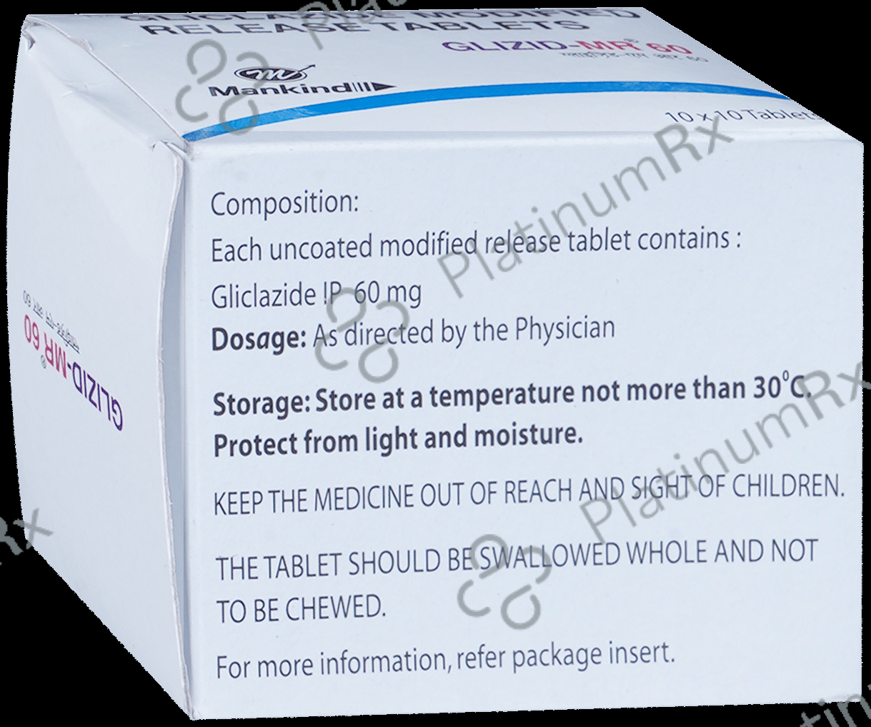 Glizid MR 60mg Tablet 10s