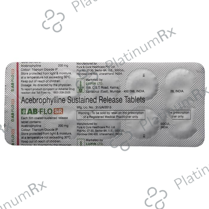 AB Flo SR 200mg Tablet 10s