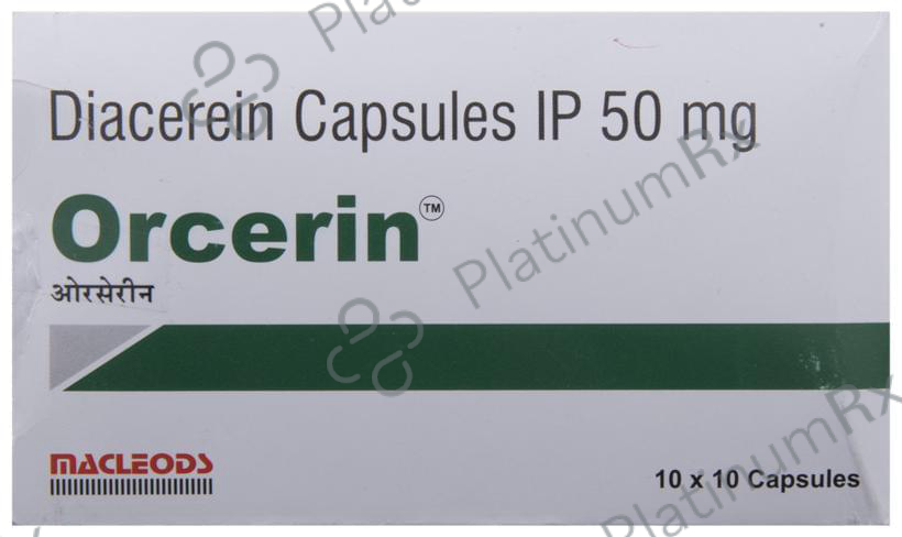 Orcerin 50mg Capsule 10s