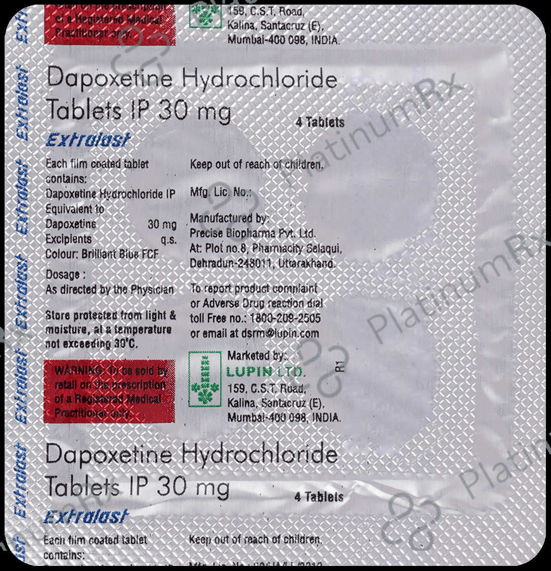 Extralast Tablet