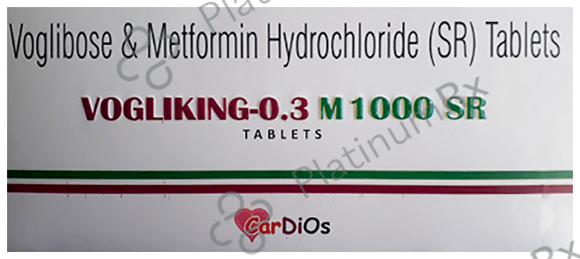 Vogliking 0.3 M 1000 SR Tablet