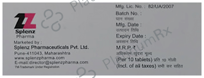 Splentam 0.4 Tablet PR