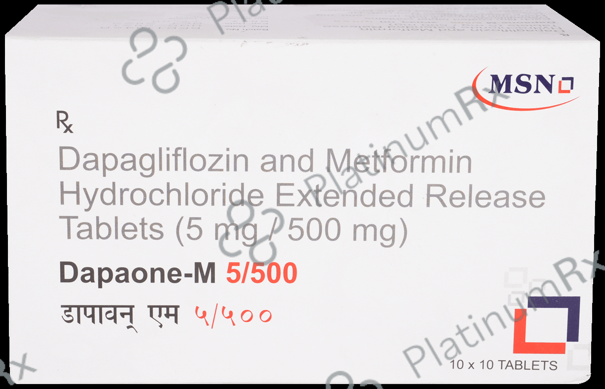 Dapaone-M 5mg/500mg Tablet