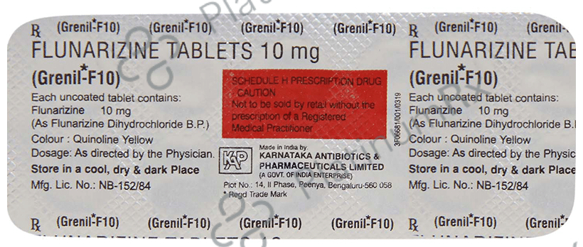 Grenil F 10mg Tablet 10s