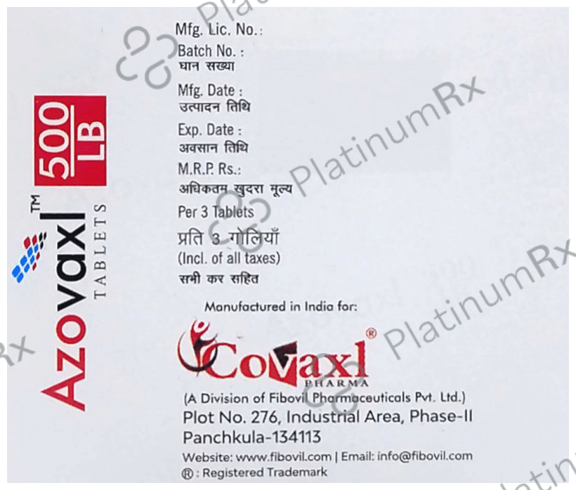 Azovaxl 500 LB Tablet