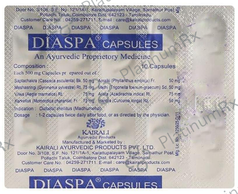 Kairali Diaspa Capsule