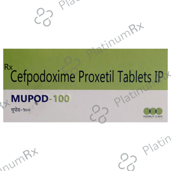 Mupod 100mg Tablet